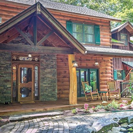 Lazy Bear Lodge Valle Crucis Exterior foto
