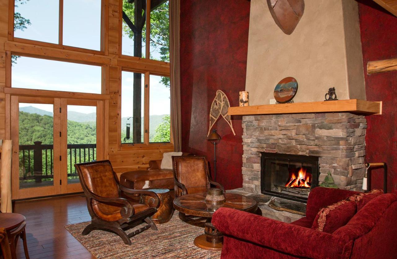 Lazy Bear Lodge Valle Crucis Exterior foto