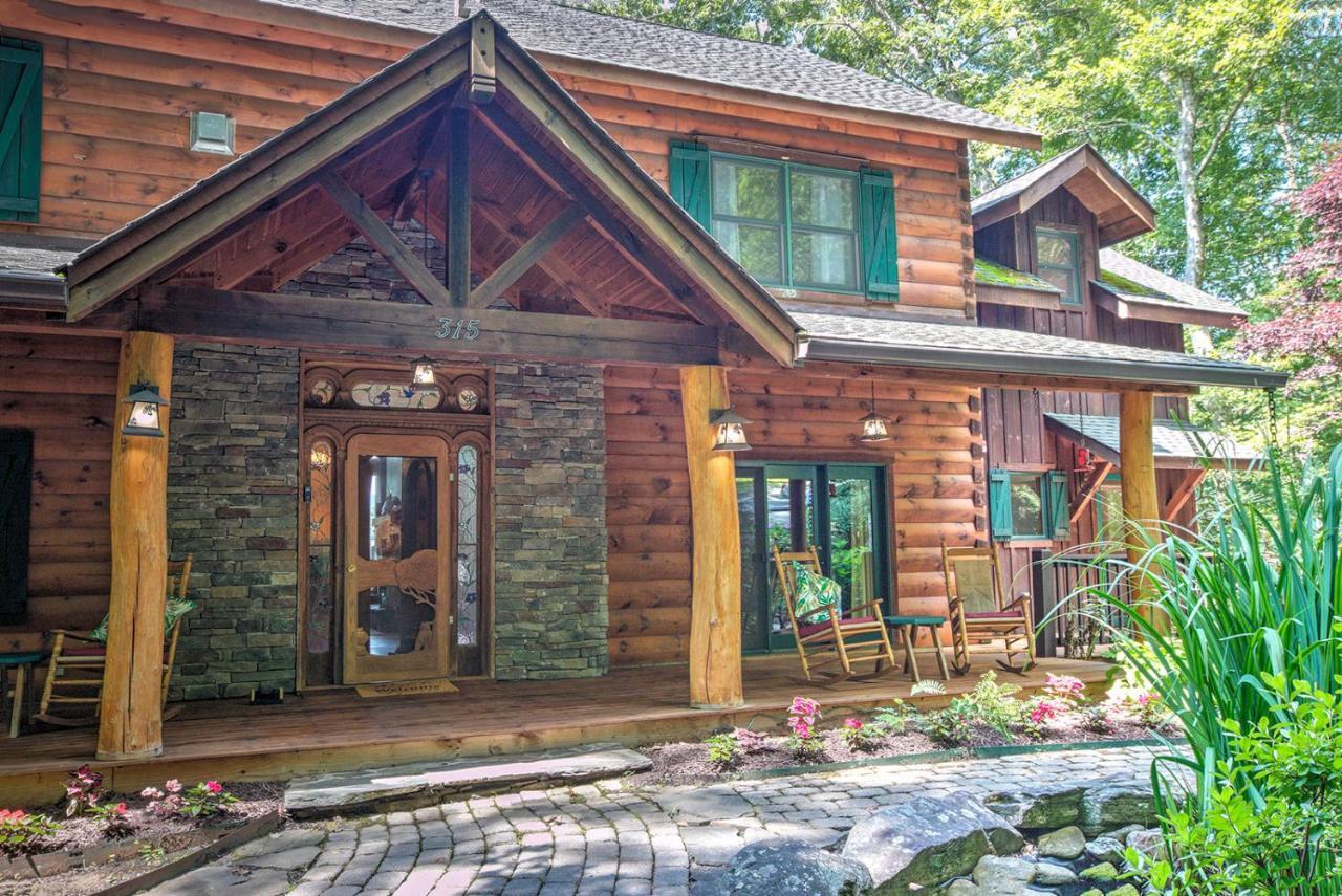 Lazy Bear Lodge Valle Crucis Exterior foto